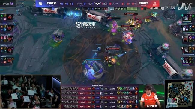 -BRO碾压DRX，Uzi拿下关键大龙半决赛3:0（首尔）